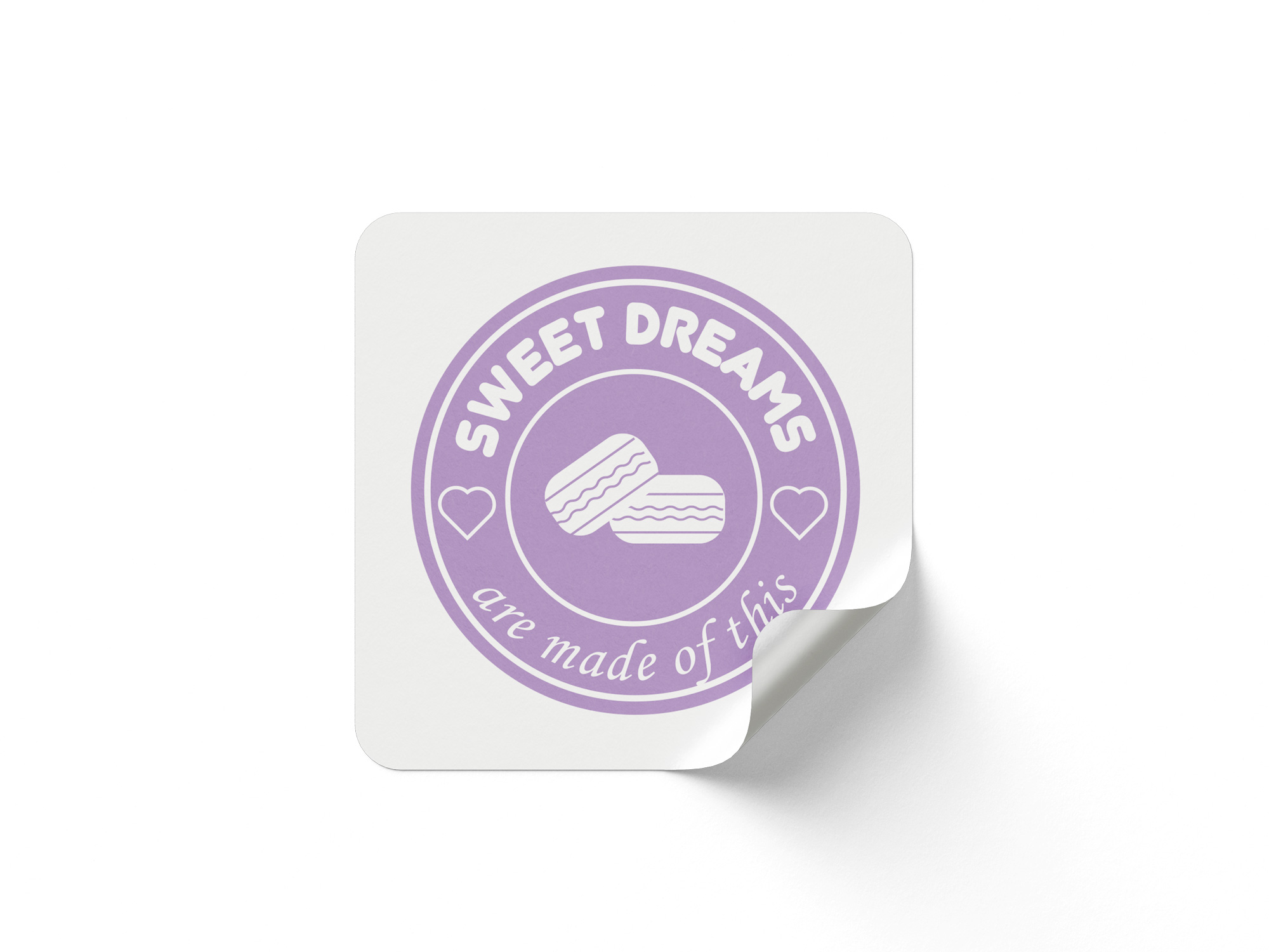 Sweet Dreams brand sticker