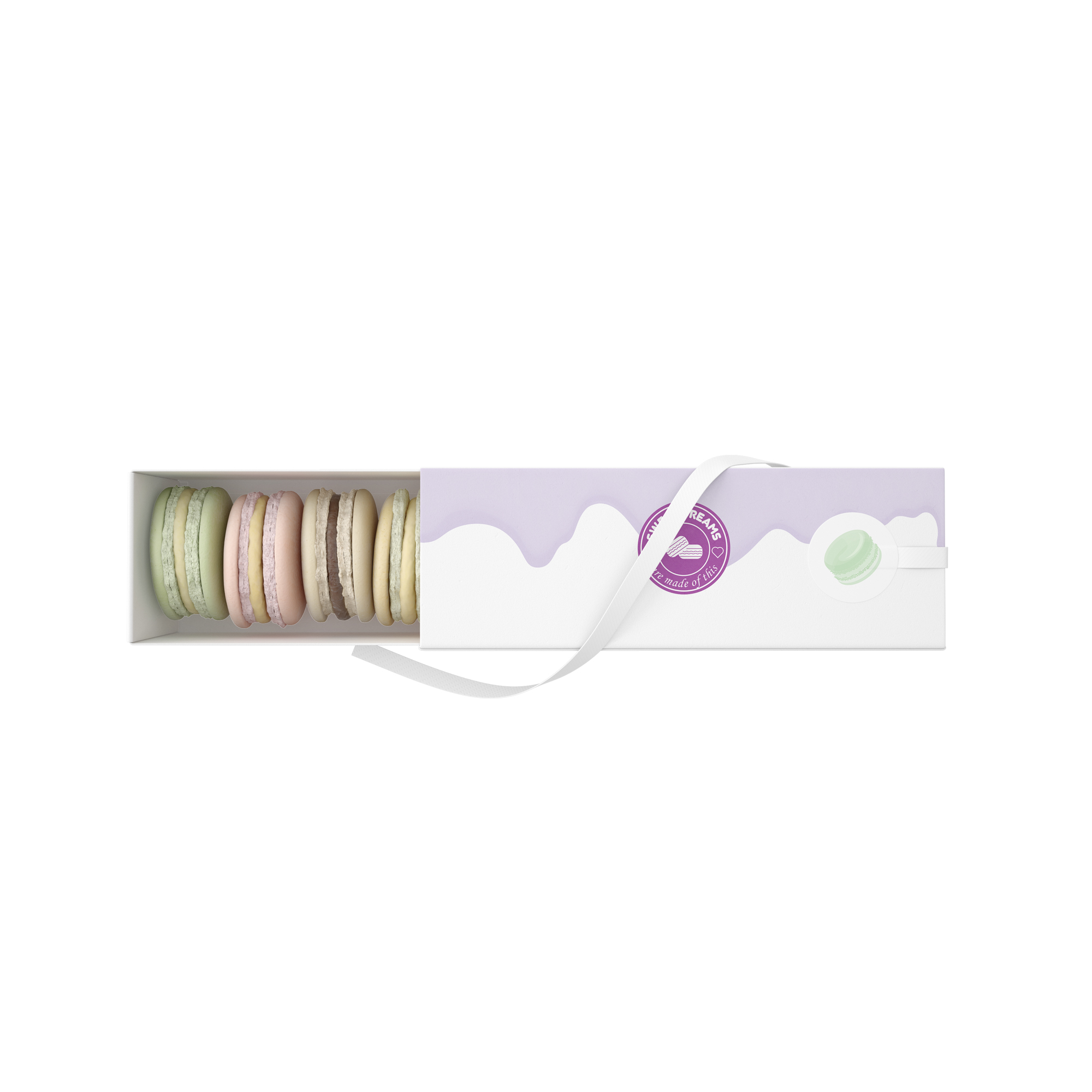Sweet Dreams macarons gift box