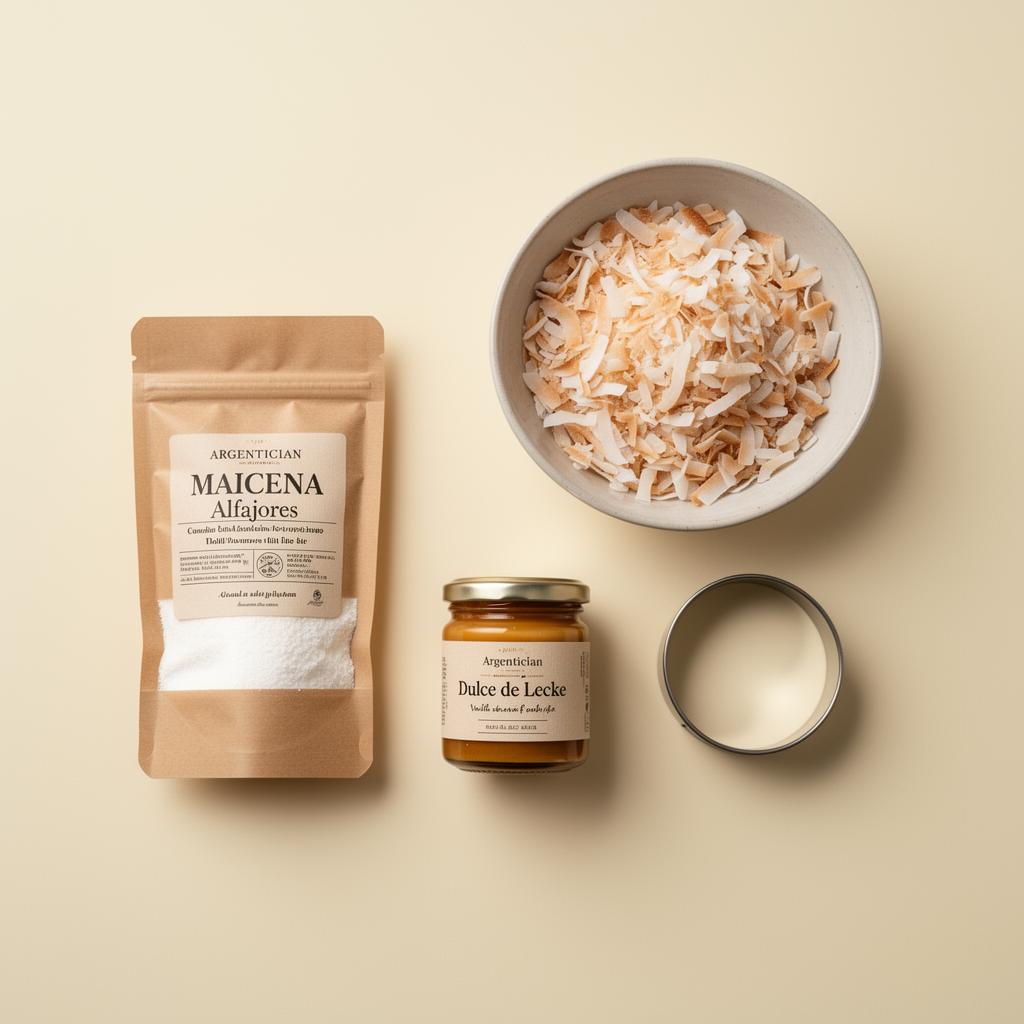 Alfajores kit contents